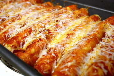 Chicken Walnut Enchiladas